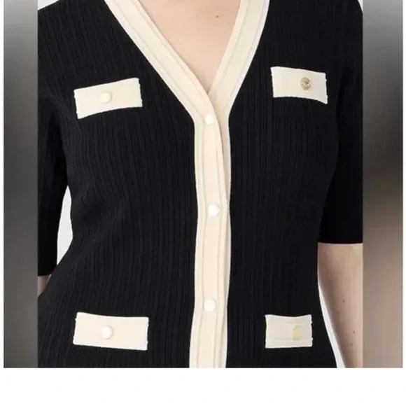 J.Crew Ribbed Knit Button-Front Midi Dress - Picture 11 of 11